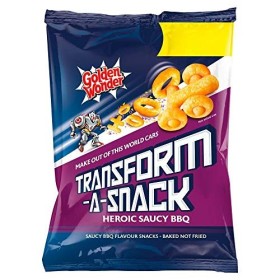 BBQ Golden Wonder Transformers - 90 g - Paquet de 1