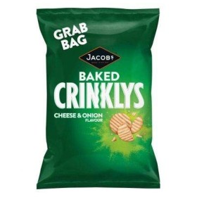 Jacobs Crinklys Fromage & Oignon - 50 g - Paquet de 1