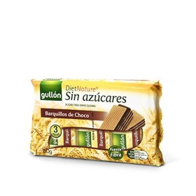 Gullón Gaufrette Aux Chocolats Sans Sucre Ajouté - [Pack 12]