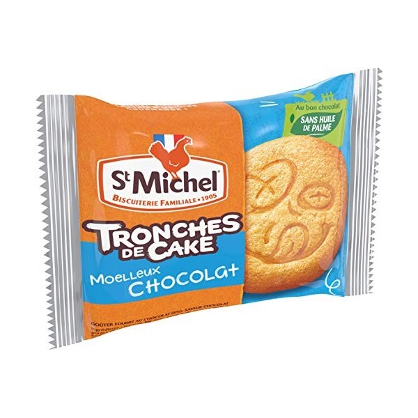 ST MICHEL Tronches de Cake Maxi Format 1.75 kg - Lot de 5