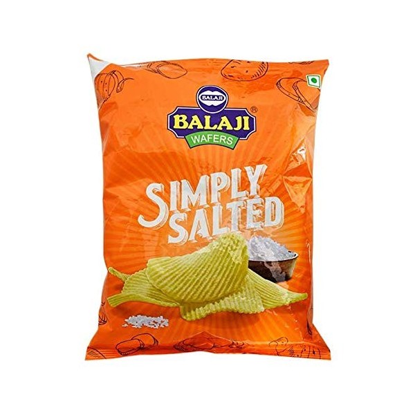 Balaji Simplement Salé chips de pommes de terre salées - 150 g
