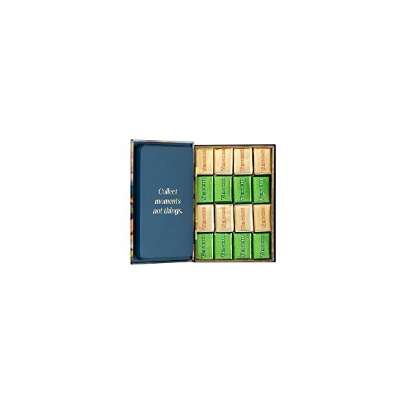 Venchi - Mini Livre en Métal Florence avec Chocolats Cremino Assortis, 172 g - Idée Cadeau - Sans Gluten