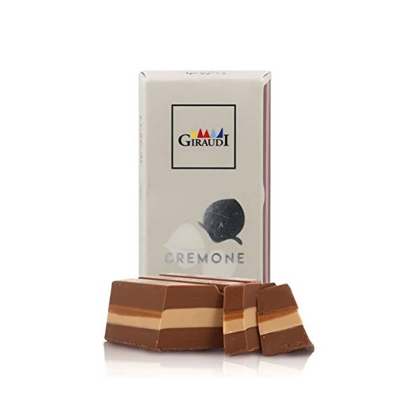 Maxi cremino avec 3 couches de chocolat gianduja dark - Cremone de 200 gr
