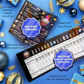 Turkish Munchies by Muekzoin Boîte à bonbons midi avec 21 collations de Turquie | Bonbons américains et japonais similaires A