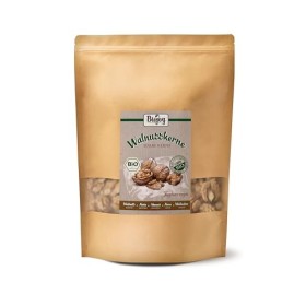 Biojoy Cerneaux de Noix BIO 1 kg , moitiés, décortiquées, naturels, Juglans regia