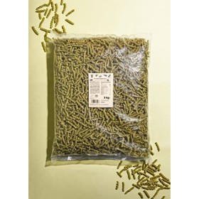 KoRo - Fusilli de pois verts bio 2 kg - Pâtes à base de farine de pois et de graines de lin - Riche en protéines - Grand paqu
