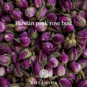 Boutons de rose persanes déshydratés pour gâteaux et thés 130 g, Bourgeons de rose comestibles 100% naturels, Pétales de fleu