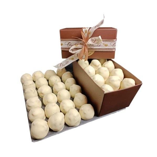 Legendary - Pralines Manon - Crème Fouettée Vanille Noisette - La Meilleure Collection de Chocolats Belges Traditionnels Fait