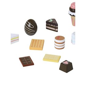 VERTBAUDET Sac de gâteaux et chocolats en Bois Beige TU