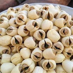 Glorious Inheriting origine asiatique naturel sechees graines de lotus blanc des taille generale avec le paquete net de 500 g