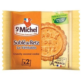 St-Michel - Le Véritable Sablé de Retz - Croquant et Sans Huile de Palme - Lot de 200 Sachets Fraicheur