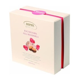 Rippa | Bisous de dame aux amandes fourrés au chocolat | Chocolat Baci Dama | Biscuits Amande et Chocolat - 1 x 200 Gr