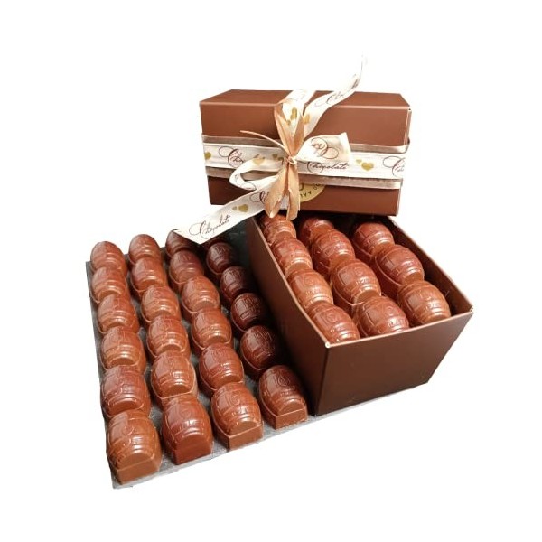 Legendary - Pralines au rhum et aux raisins - La meilleure collection de chocolats belges traditionnels faits à la main | 500