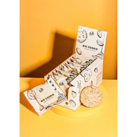 KoRo - Cookies bio au caramel salé 12 x 50 g - Snack salé-sucré - Vegan et sans gluten