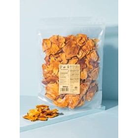 KoRo - Fruit du jacquier séché bio 500 g - Fruits secs exotiques à la douceur naturelle et sans sucre