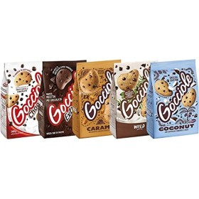 Mix Pavesi – Pack assorti avec Gocciole au chocolat, Caramel, Coconut, Sauvage et Extra Dark – Biscuits aux Drops au chocolat