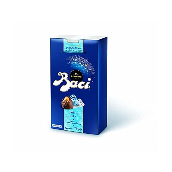 Baci Lait Bijou Chocolat Chocolat Fin, Cacao Truffe aux Noisettes 175 g