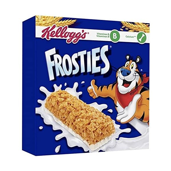 Frosties Barre Céréales au Lait 150g lot de 3 