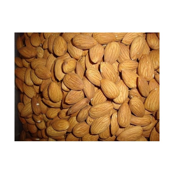 Amandes décortiquées 1 kg I Entieres et non salées I Naturelles I Noix Crues I Fruits Secs sans OGM I végétaliens et végétari