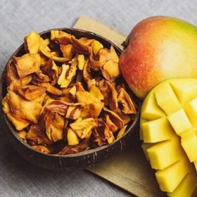Kamelur mangue séchée bio, non sulfurée et non sucrée sans sucre 1 kg Lot de 1 