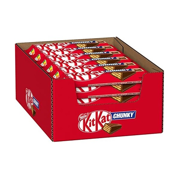 Nestlé KitKat Chunky 40g - Lot de 24