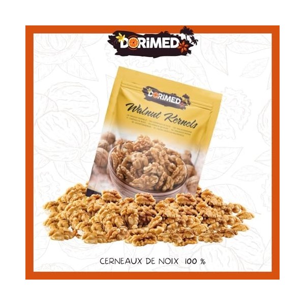 Cerneaux de noix 1 Kg I gros calibre I non salés I Naturels I Crus I Sains et nutritifs I sans OGM I Pour les régimes végétal