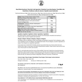 Veggy Duck - Noisettes Décortiquées 1Kg - Origine Italie | Naturel