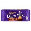 Cadbury Dairy Milk Chocolate Whole Nut Bar 120g - Pack of 6