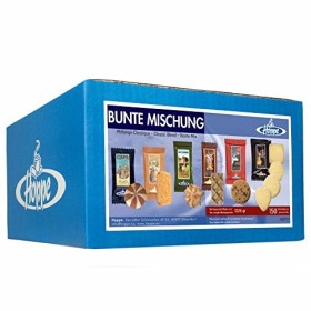 Hoppe Mélange Coloré, Gâteaux, 6 Variétés de biscuits, en Sachets Individuels, 150 Pièces, 1226 g