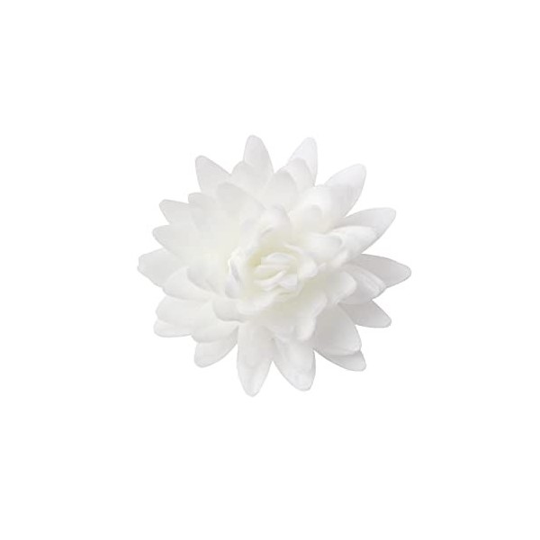 Dekora - Boîte de 18 Fleurs en Gaufrette pour Decoration - Fleurs Comestibles pour Gateaux - Décoration de Gateaux dAnnivers