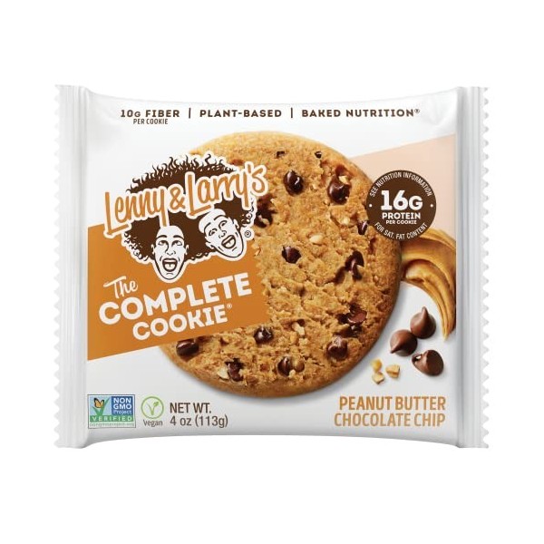 Lenny & Larrys - La Pépite de Chocolat au Beurre dArachide Complete Cookie - 4 oz.