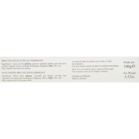 ERIC BUR Feuilletés au Parmesan 100 g - Lot de 8