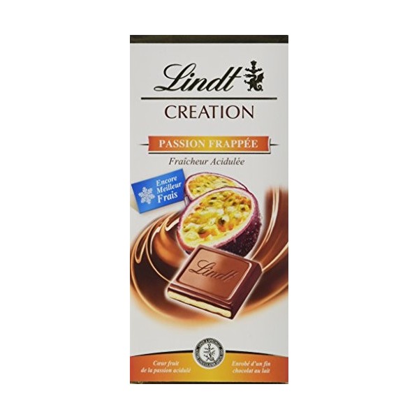 Lindt Création Lait Moelleux au Chocolat 150 g - Lot de 7