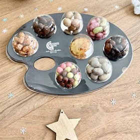COFFRET PALETTE DE PEINTRE - CHOCOLAT DE NOEL - CADEAU NOEL