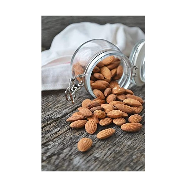 Kamelur Amandes Bio 1kg - amandes 1kg sans additifs - amande bio entières