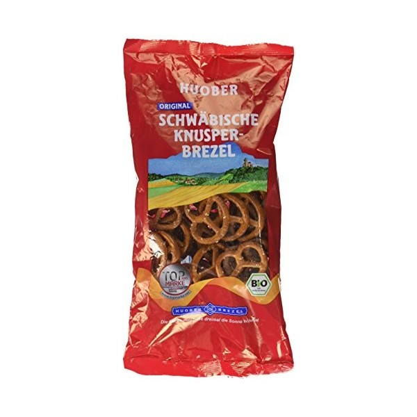 Huober Mini-Bretzels Bio 175 g - Lot de 10