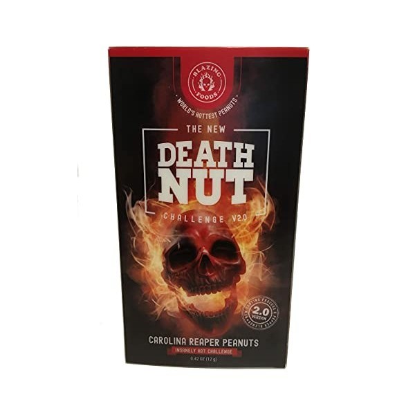 Cacahuètes Death Nut Challenge 2.0 - Piment Carolina Reaper