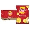 Lays Chips Nature Barbecue saveur 45 g - Lot de 20
