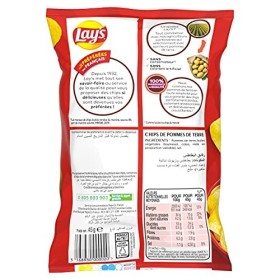 Lays Chips Nature Barbecue saveur 45 g - Lot de 20