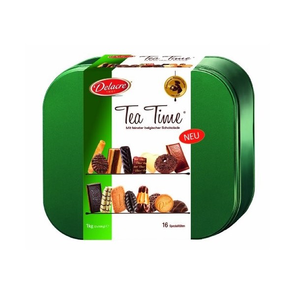 Delacre Tea Time Assortiment de Biscuits 1 kg