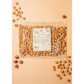KoRo - Noisettes grillées enrobées de caramel salé 1 kg - Noisettes entières - Délicieux glaçage au sel et au caramel - Embal