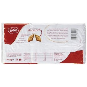 LOTUS Speculoos Fraîcheur 125 g x 3 - Lot de 4