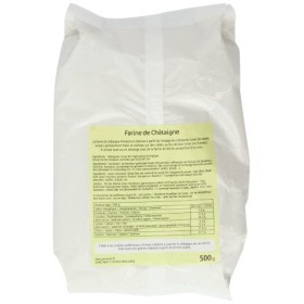 Priméal Farine de Châtaigne France 500 g - Lot de 2