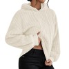 Générique Sweat à Capuche Pas Cher Femme Veste Polaire Pull à Manche Longue Pullover Fille Blouson Tops Mode Hoodie Sweat-Shi
