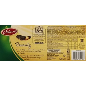 Delacre Biscuits Biarritz 125 g - Lot de 6