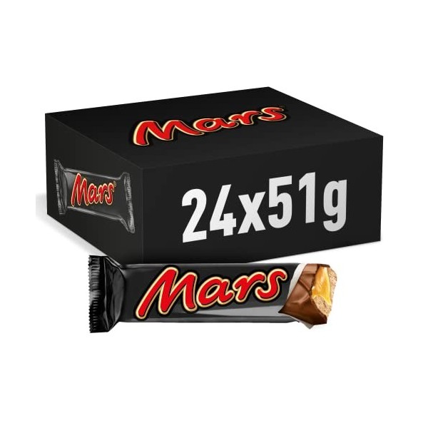 MARS BARRITA DE 51GR. - CAJA 24 UNIDADES