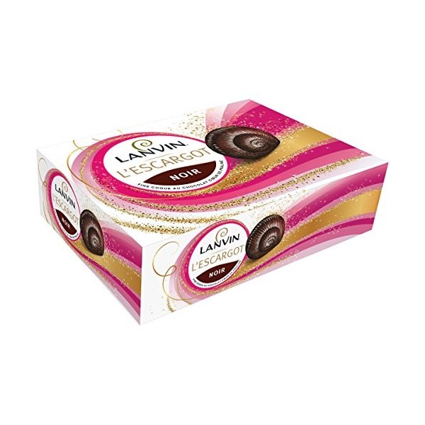 Nestlé Lanvin Coffret dEscargots au Chocolat Noir 360 g