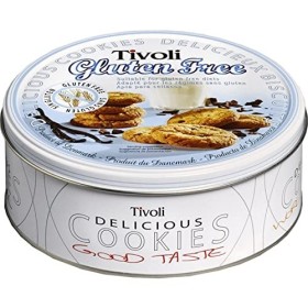 Cookies sans gluten Tivoli boîte métal cadeau 142 grs - lot de 2 unités