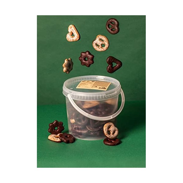 KoRo - Coeurs, bretzels et étoiles en pain dépice bio 1 kg