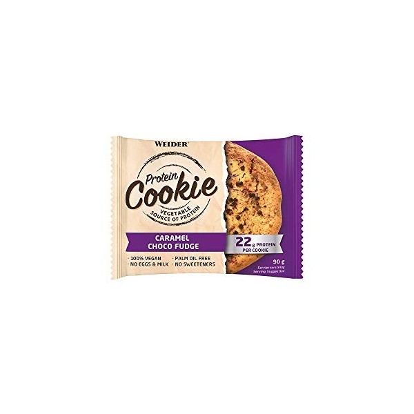 Protein Cookie, Caramel Choco Fudge - 12 x 90g
